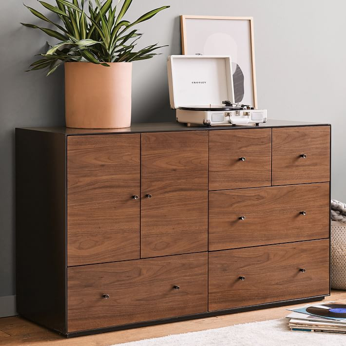 Ezra 5-Drawer Wide Dresser | Pottery Barn Teen