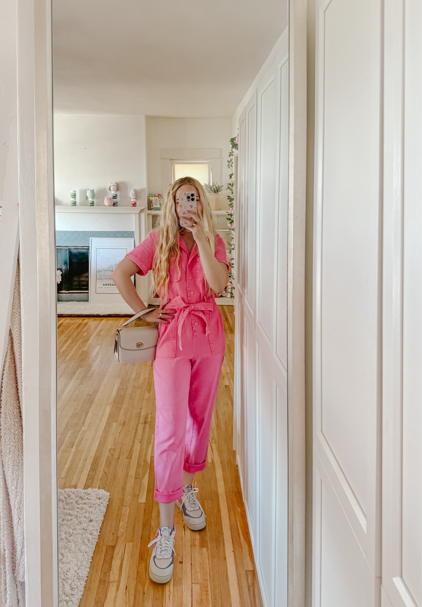 Pink jumpsuit from Skies Are Blue! Linked similar 💕 wearing size small 

#LTKshoecrush #LTKfindsunder100 #LTKstyletip