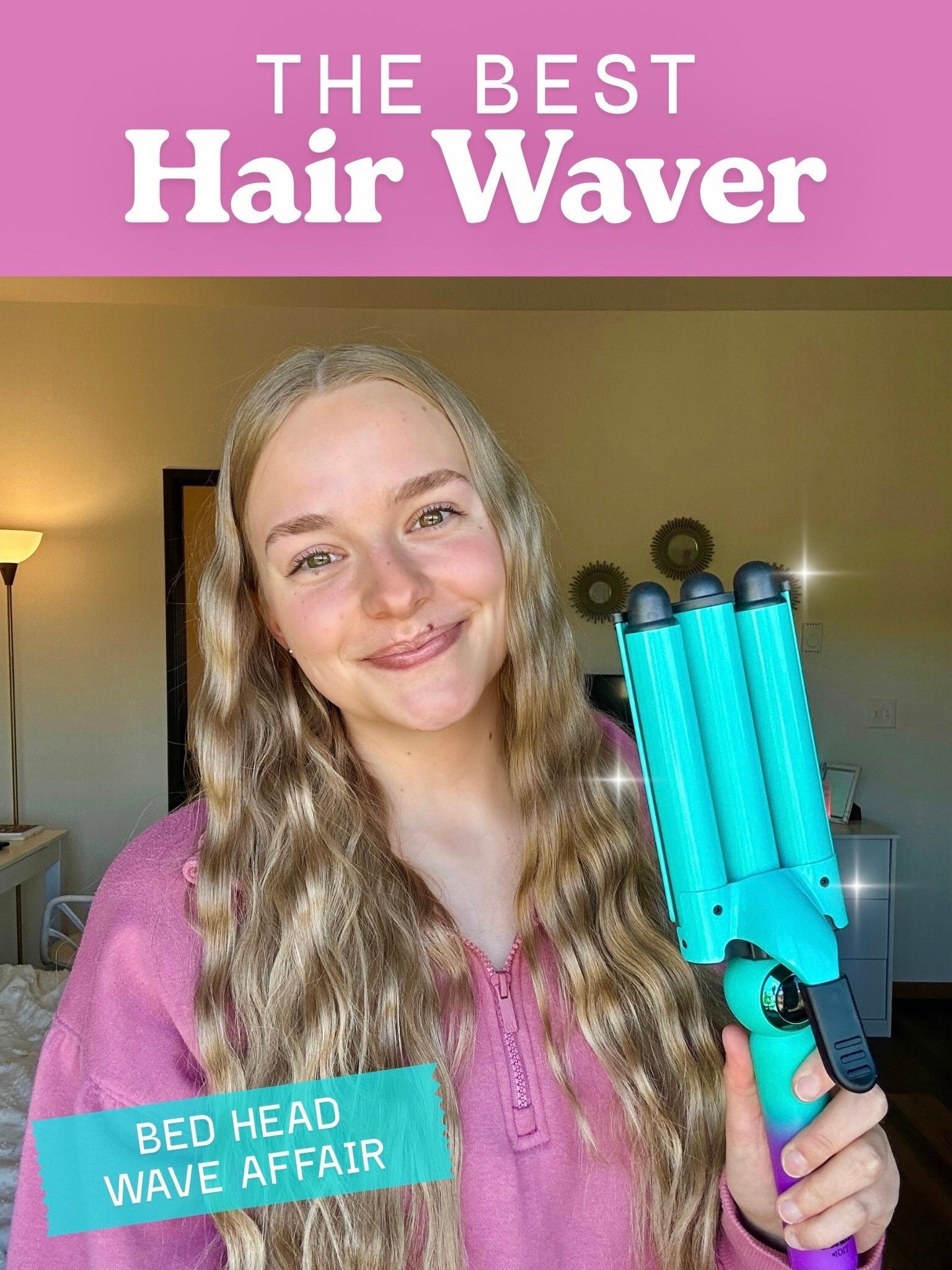 The Best Hair Waver: Bed Head Wave Affair Jumbo 3 Barrel Hair Waver Tool from @Target 

beach waves hair tutorial, best hair waver, Bed Head Wave Affair, easy hair styling tool, long hair waves, effortless wavy hair, heat styling tool, voluminous waves, textured hair look, loose waves hairstyle, hair styling must have, amazon hair waver, beauty tool favorite, everyday hair styling, natural looking waves, affordable hair tool, quick and easy waves, soft mermaid waves, hair waver review, hair styling essentials, get ready with me, grwm, girl gift idea, gift guide, beauty tip, haircare products, product recommendation, teenage girl gift idea

#LTKgrwm #LTKselfcare