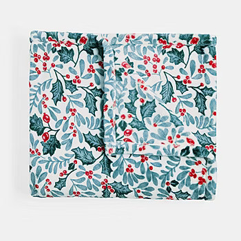 North Pole Trading Co. Holiday Velvet Plush Lightweight Throw | JCPenney