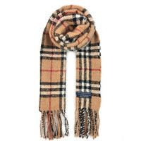 Vintage Burberry Scarf Muffler Wool Cashmere Nova Check Classic Wrap Winter Gift | Etsy (US)