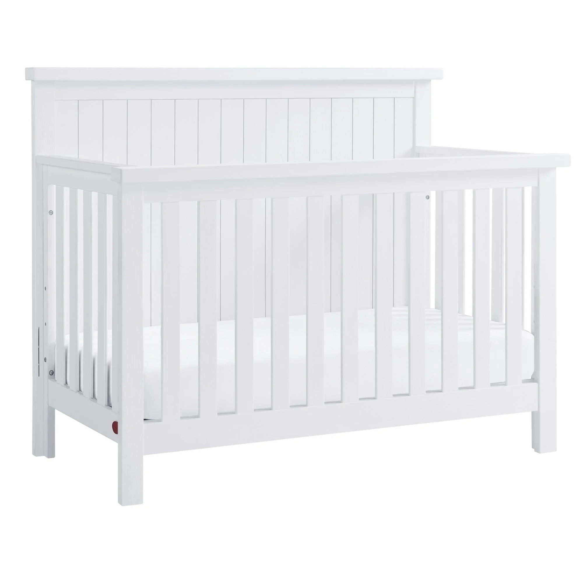 Soho Baby Everlee 4-in-1 Convertible Crib, Whitewash | Walmart (US)