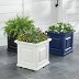 Nantucket Easy-Care Square Planter | Grandin Road | Grandin Road