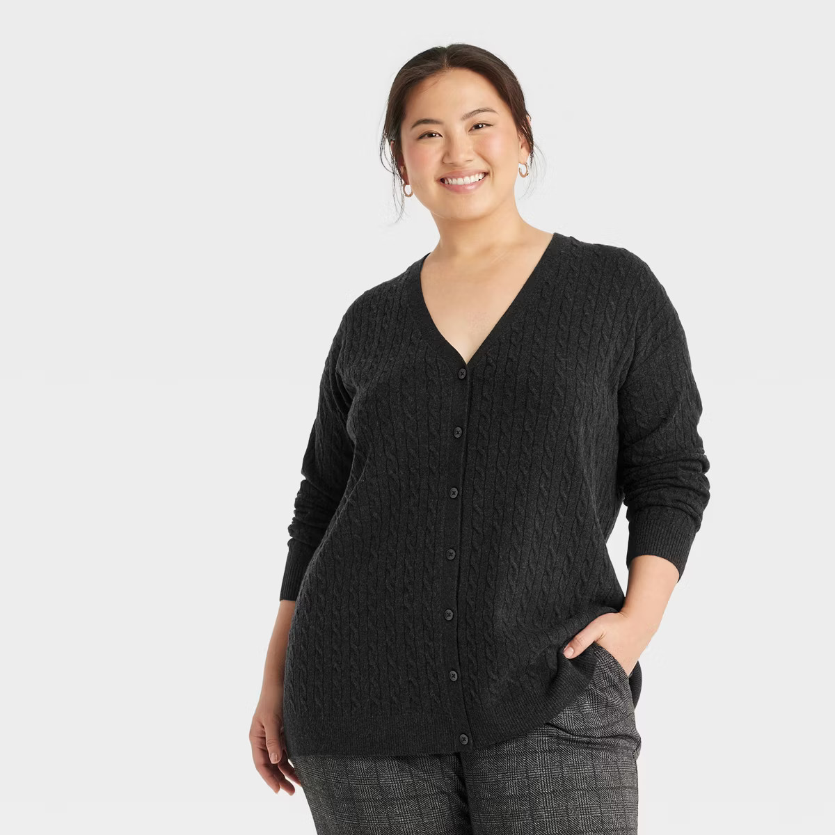 Women's Cable Cardigan - A New Day™ | Target