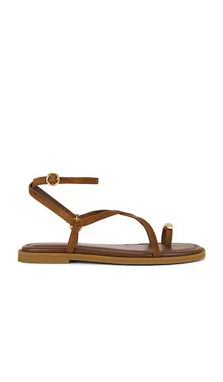 Rag & Bone Geo Strappy Ring Sandal in Brown. - size 39.5 | Revolve Clothing (Global)