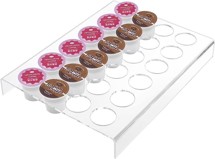 Urcreeds K Cup Coffee Pods Holder for 24 Pods, Amazon Kitchen Finds Amazon Essentials Amazon Finds  | Amazon (US)