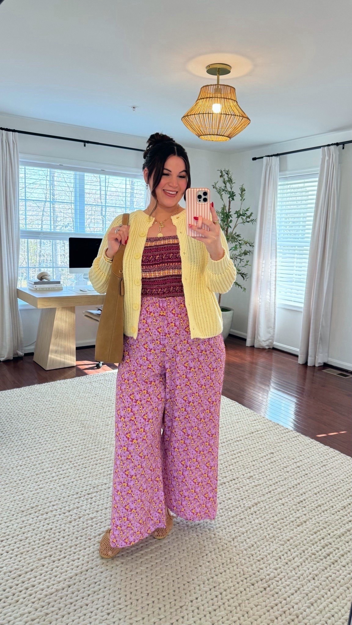 teacher outfit idea!

sizes: 
jumpsuits xxl (i size up for length) 
cardigan: large



#LTKSpringSale #LTKMidsize #LTKSeasonal