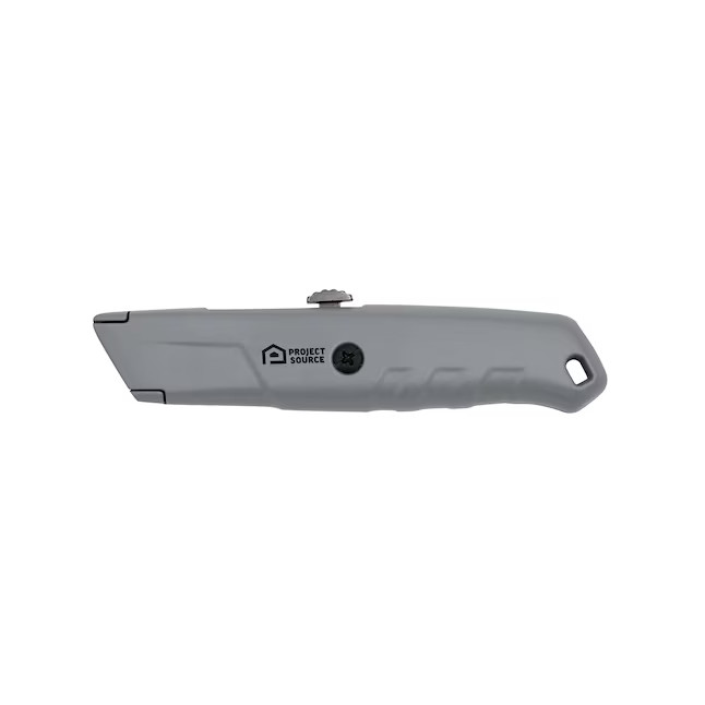 Project Source 18mm 3 -Blade Retractable Utility Knife with On Tool Blade Storage Lowes.com | Lowe's