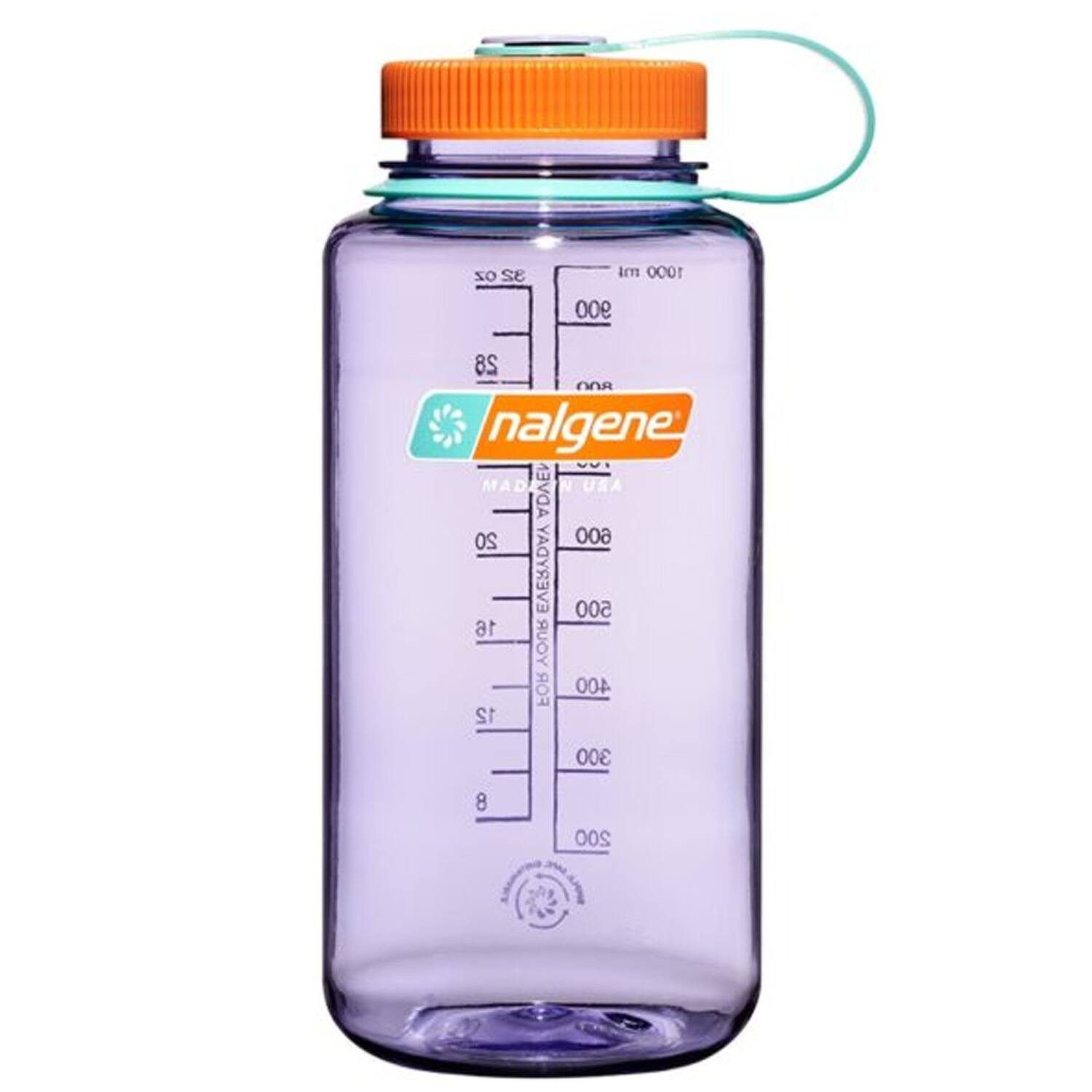Nalgene - Sustain 32 oz. Wide Mouth Water Bottle - Amethyst | Best Buy U.S.