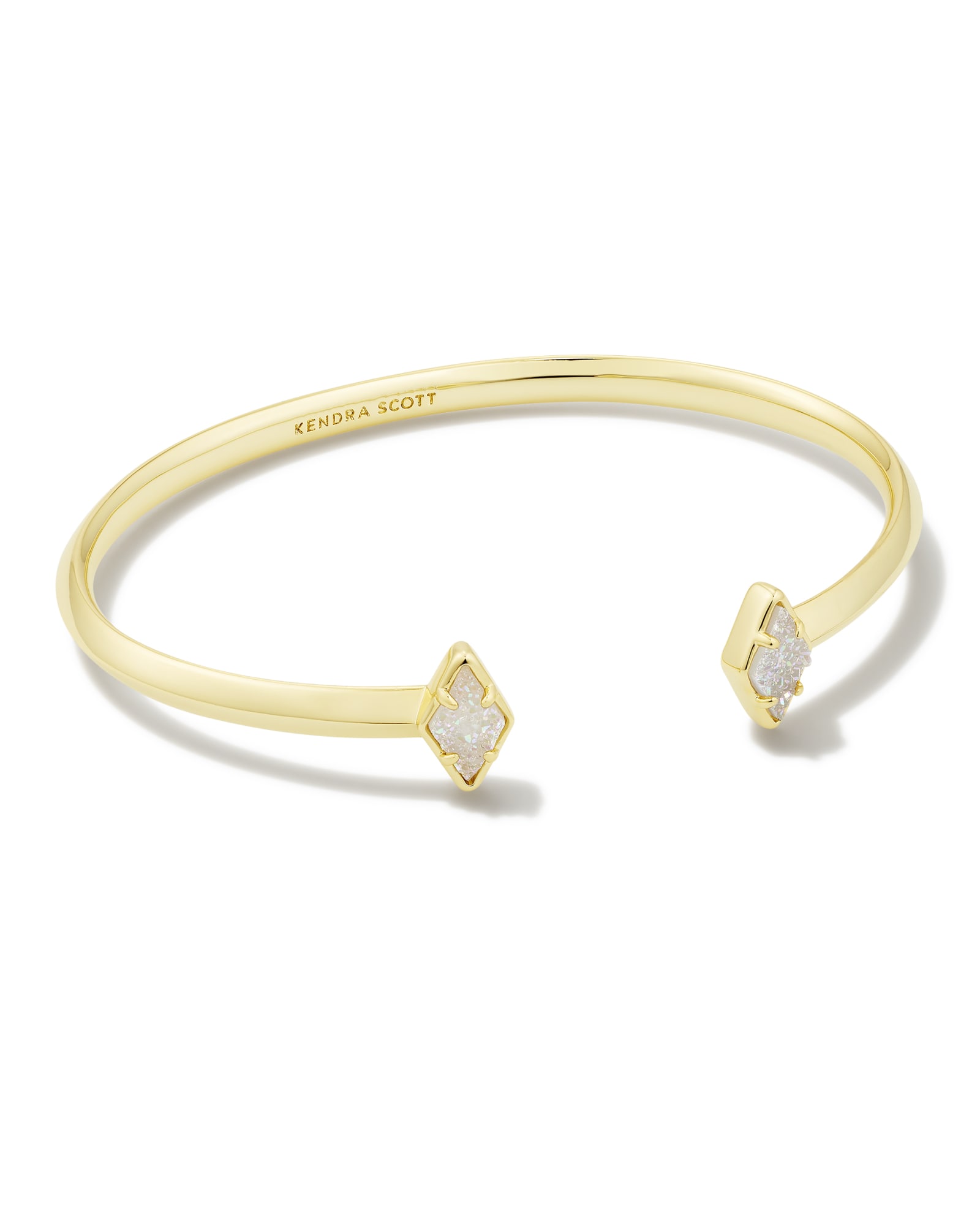 Kinsley Gold Cuff Bracelet in Iridescent Drusy | Kendra Scott | Kendra Scott