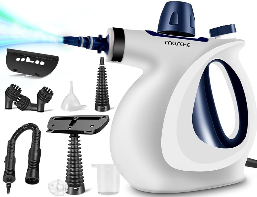 Handheld Pressurized Steam Cleaner with 11-Piece Accessory Set, Multi-Surface Steamer for Cleanin... | Amazon (US)