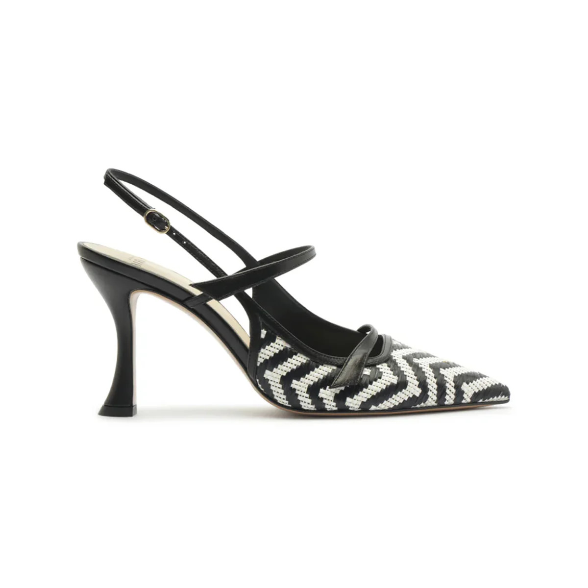 Tita Raffia Zig 85 in Black | Over The Moon