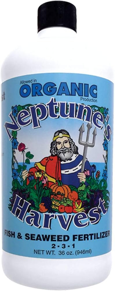 Neptune's Harvest Fish & Seaweed Fertilizer 2-3-1 (36 Ounce) | Amazon (US)