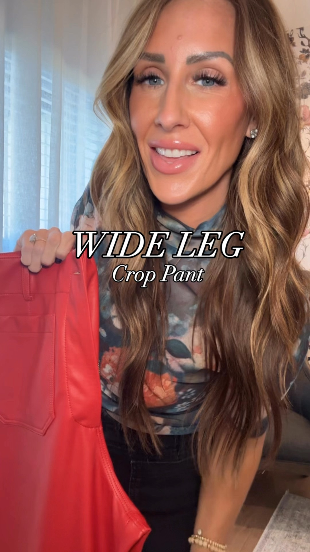 The Wide leg pants i’ll have to do an updated video with just the full other holiday, but I’m wearing a size 30 those super stretchy and so flattering! 

#LTKOver40 #LTKWatchNow #LTKParties