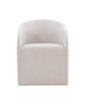 Logan Square castered arm chair, By Bernhardt | Macys (US)