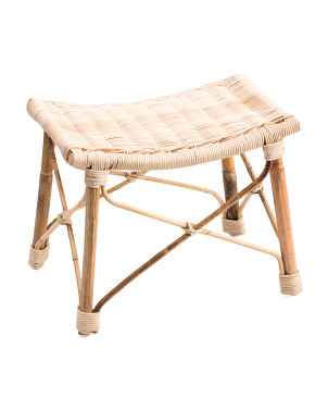 Rattan Foot Stool | Office & Storage | Marshalls | Marshalls
