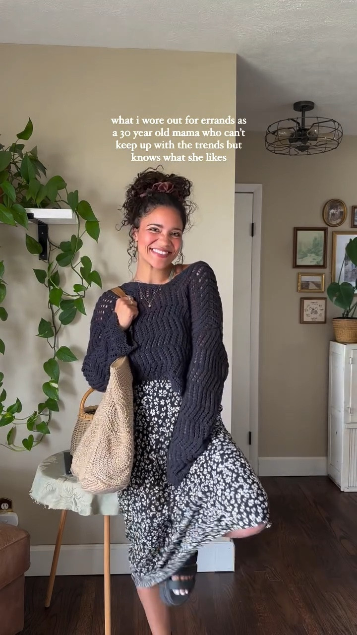what i wore to “run errands” with my sweet girl — the errands were thrift stores and a coffee shop 🤭🪻🦋💫

this skirt is so versatile, i wore it all summer & is gonna be great for fall too 🖤

#LTKStyleTip #LTKShoeCrush #LTKFindsUnder100