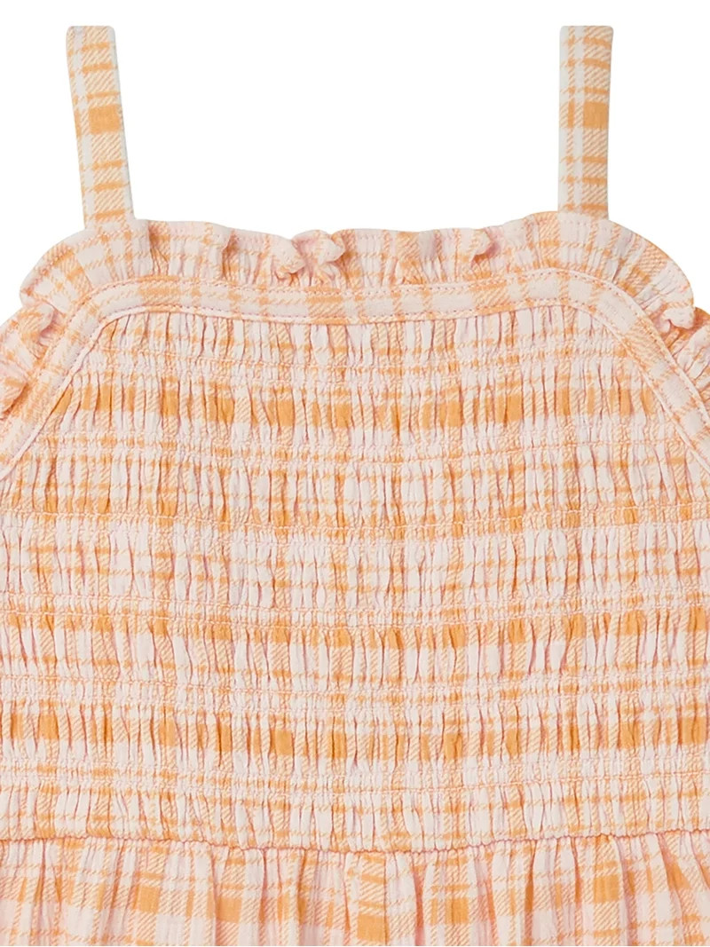 Modern Moments by Gerber Toddler Girl Smocked Romper, Sizes 12 Months - 5T | Walmart (US)