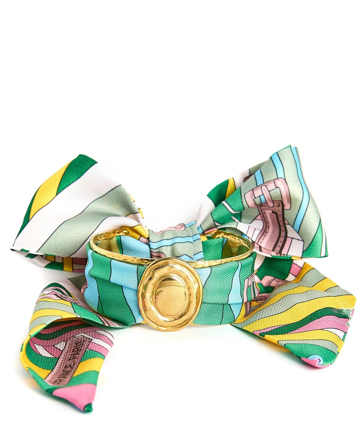Narrow Gold Scarf Cuff - Penelope | Lisi Lerch Inc