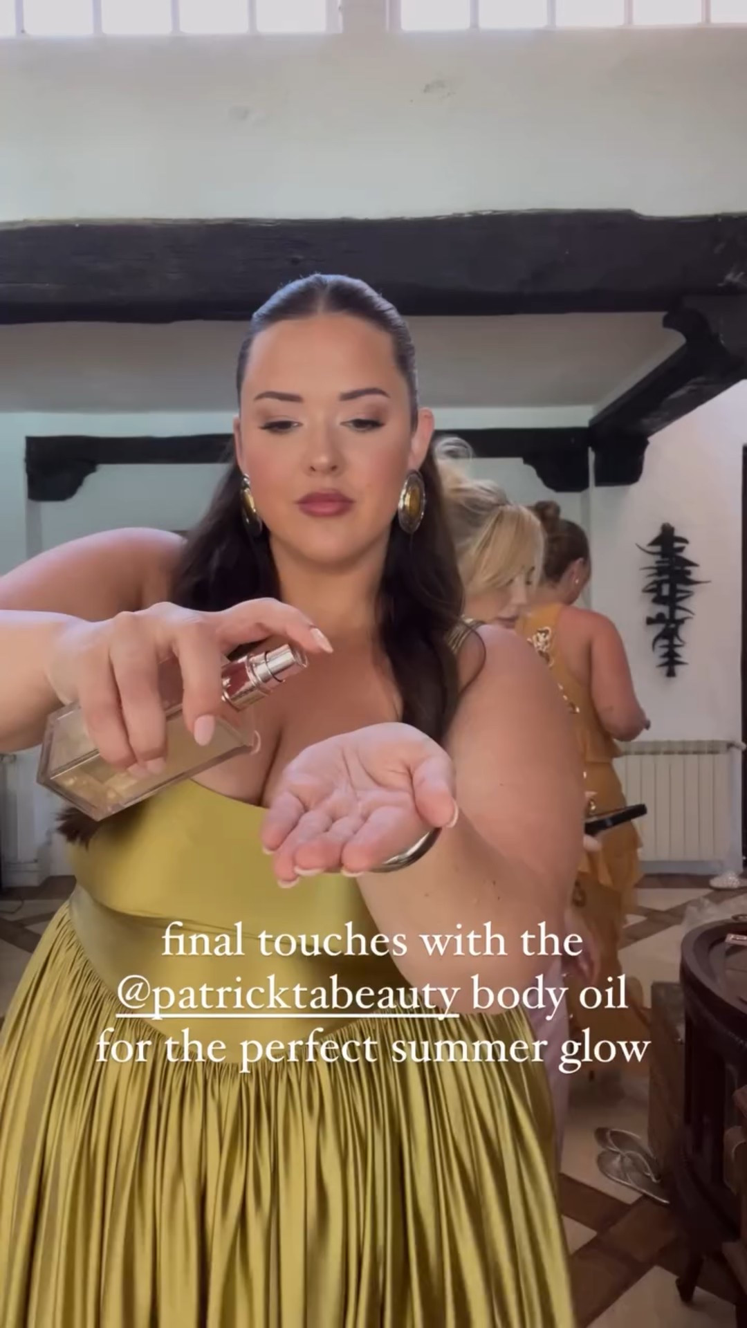 final touches with the 
@patricktabeauty body oil for the perfect summer glow

#LTKSeasonal #LTKBeauty