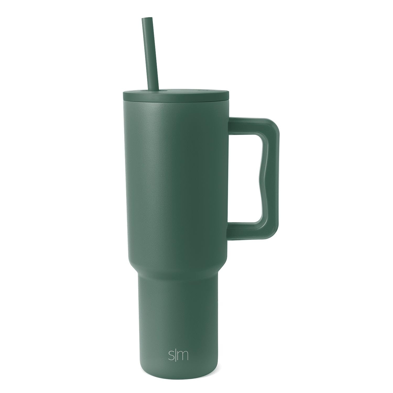 Simple Modern 40 oz Trek Tumbler with Handle and Straw Lid | Cup Holder Friendly Insulated Stainl... | Amazon (US)