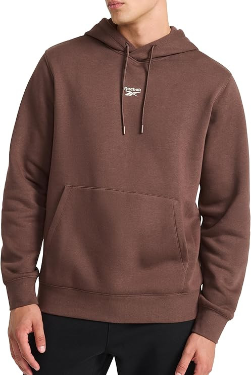 Reebok Men’s Finisher Hoodie, Standard Fit, Midweight Cotton-Poly Fleece Fabric | Amazon (US)