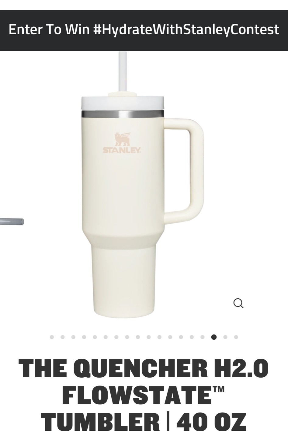 Stanley tumbler quencher 40oz 

#LTKstyletip #LTKSeasonal #LTKHoliday