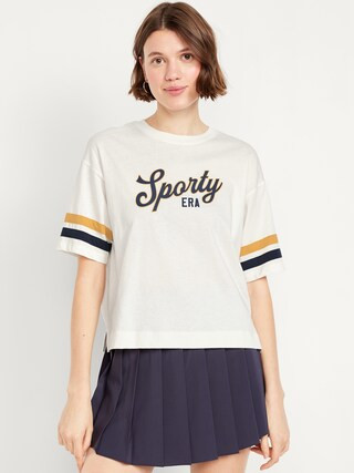 Football-Style Graphic T-Shirt | Old Navy (US)