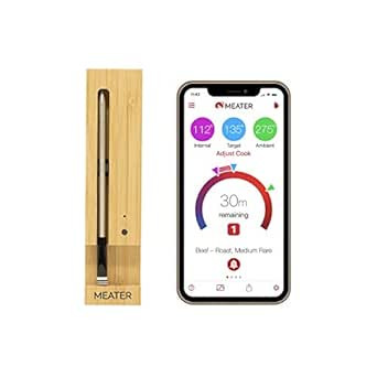 Original MEATER: Wireless Digital Smart Meat Thermometer | for Oven, BBQ, Grill, Kitchen | iOS & ... | Amazon (US)