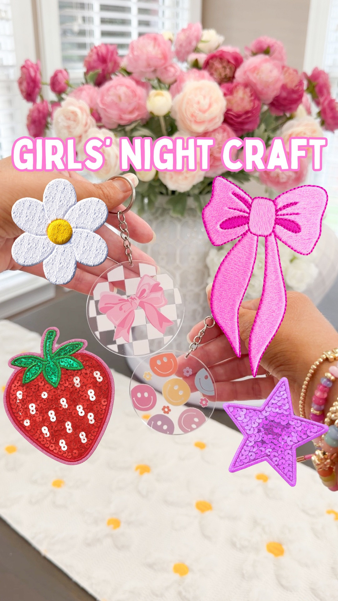 These acrylic keychains would be so fun to make at your next girls night! I got all the craft supplies at Hobby Lobby, but found some really cute kits that you can order online!

#LTKdayinmylife #LTKselfcare #LTKSeasonal