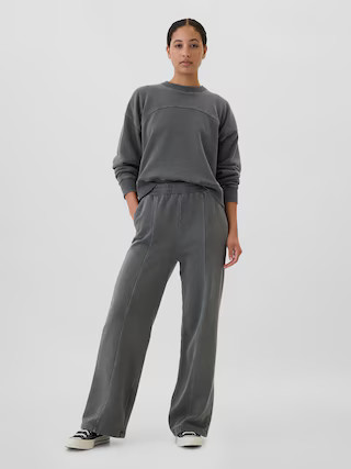 Seamed Wide-Leg Pants | Gap Factory