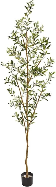 Nearly Natural 82” Olive Artificial Silk Trees Green | Amazon (US)