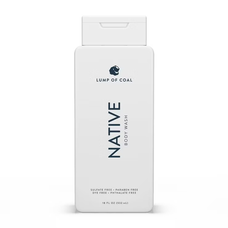 Native Limited Edition Holiday Lump of Coal Body Wash - 18 fl oz | Target
