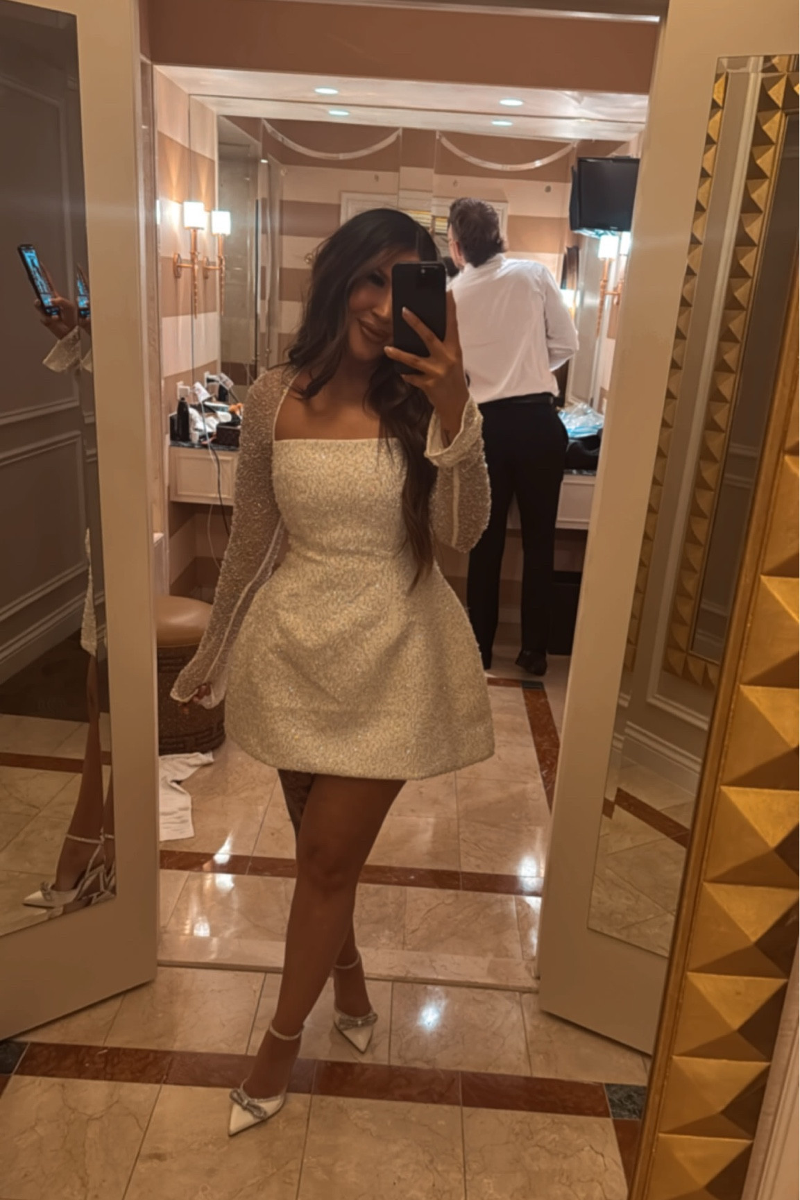 Engagement photo dress wearing the medium #dress #engagement #bridal 

#LTKBeauty #LTKStyleTip #LTKWedding