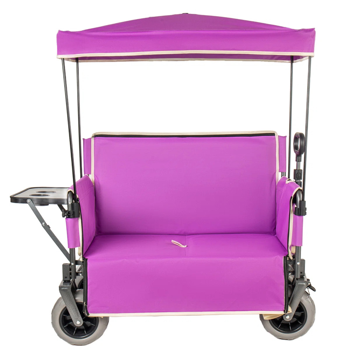 Multi-Functional Seat Wagon With 500Lbs Capacity, Removable Awning Canopy & 180L Storage | Wayfair North America