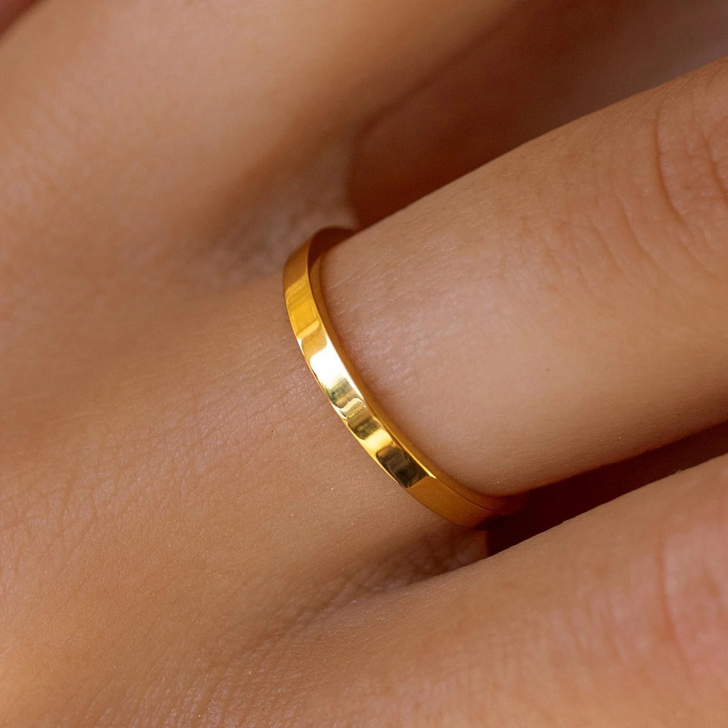 Staple Ring Gold | ALCO Jewelry