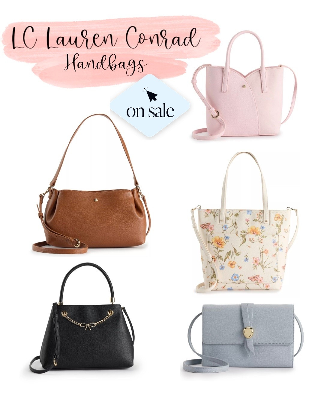 LC Lauren Conrad Handbags are on sale at Kohls! 

#LTKmomlife #LTKSaleAlert #LTKSpringSale