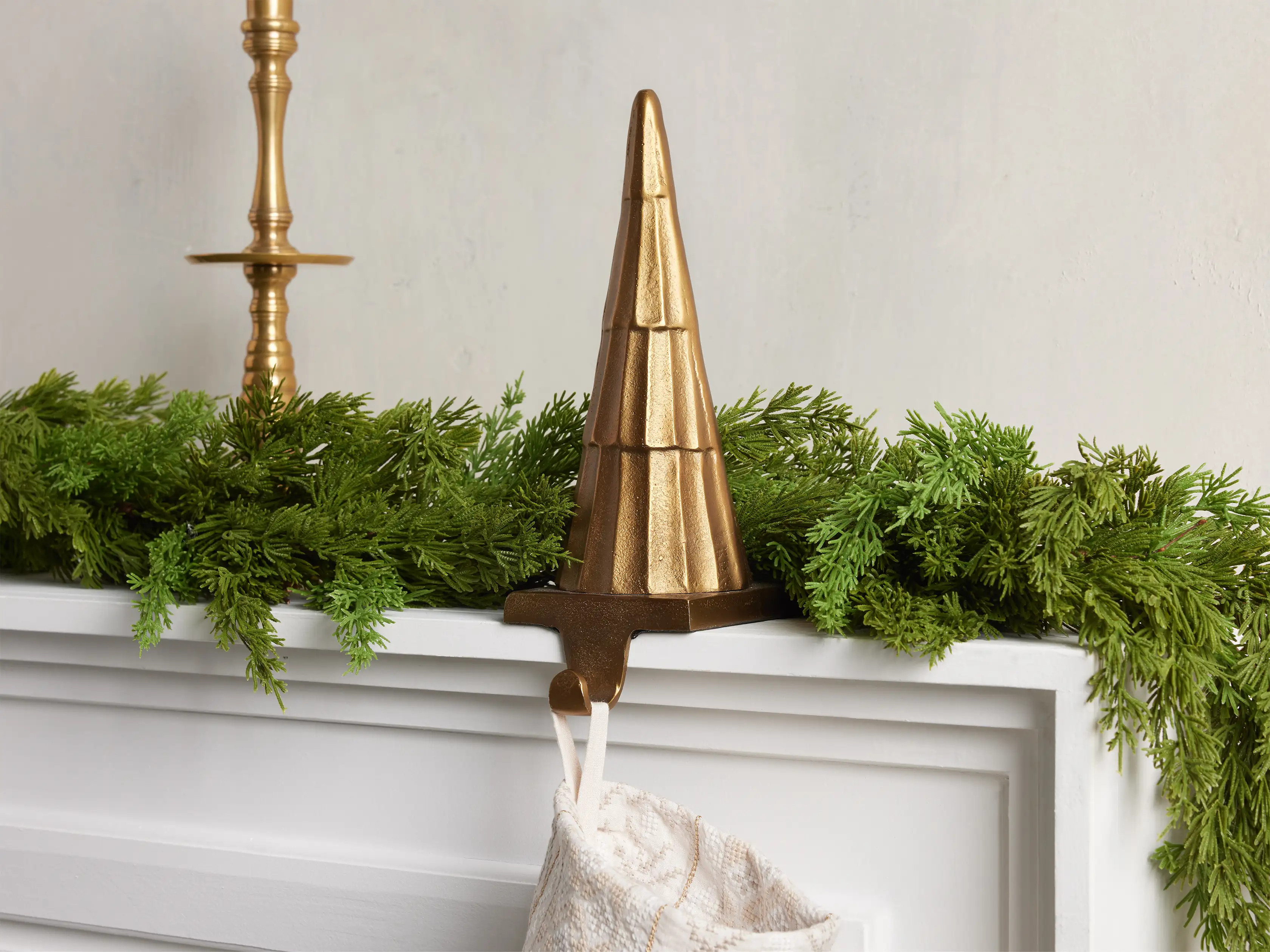 Winter Tree Stocking Holder | Arhaus