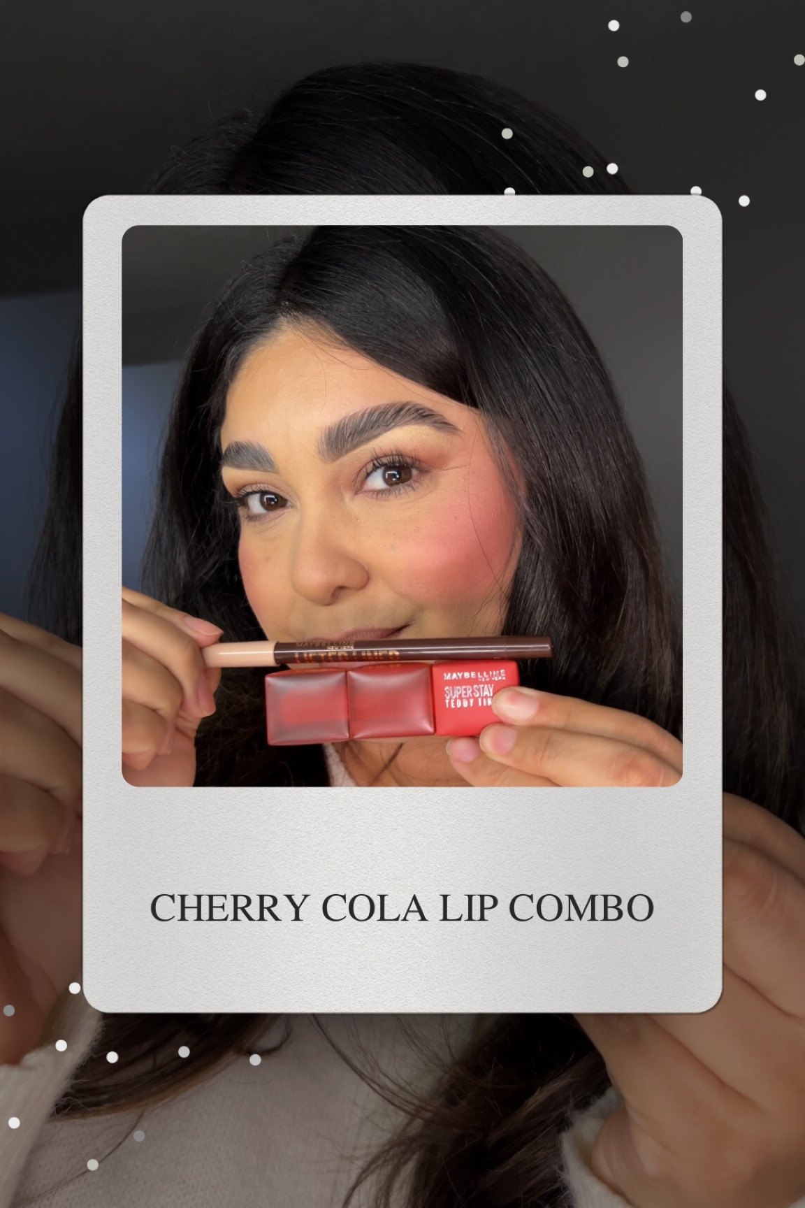 The perfect holiday lip combo. Shout out maybelline! 🍒🤎

#LTKBeauty #LTKHoliday