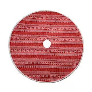 Red Fair Isle Tree Skirt by Ashland® | Michaels Stores