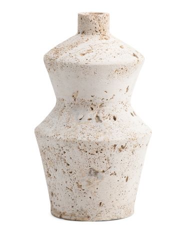 7x12 Travertine Ethnic Vase | TJ Maxx