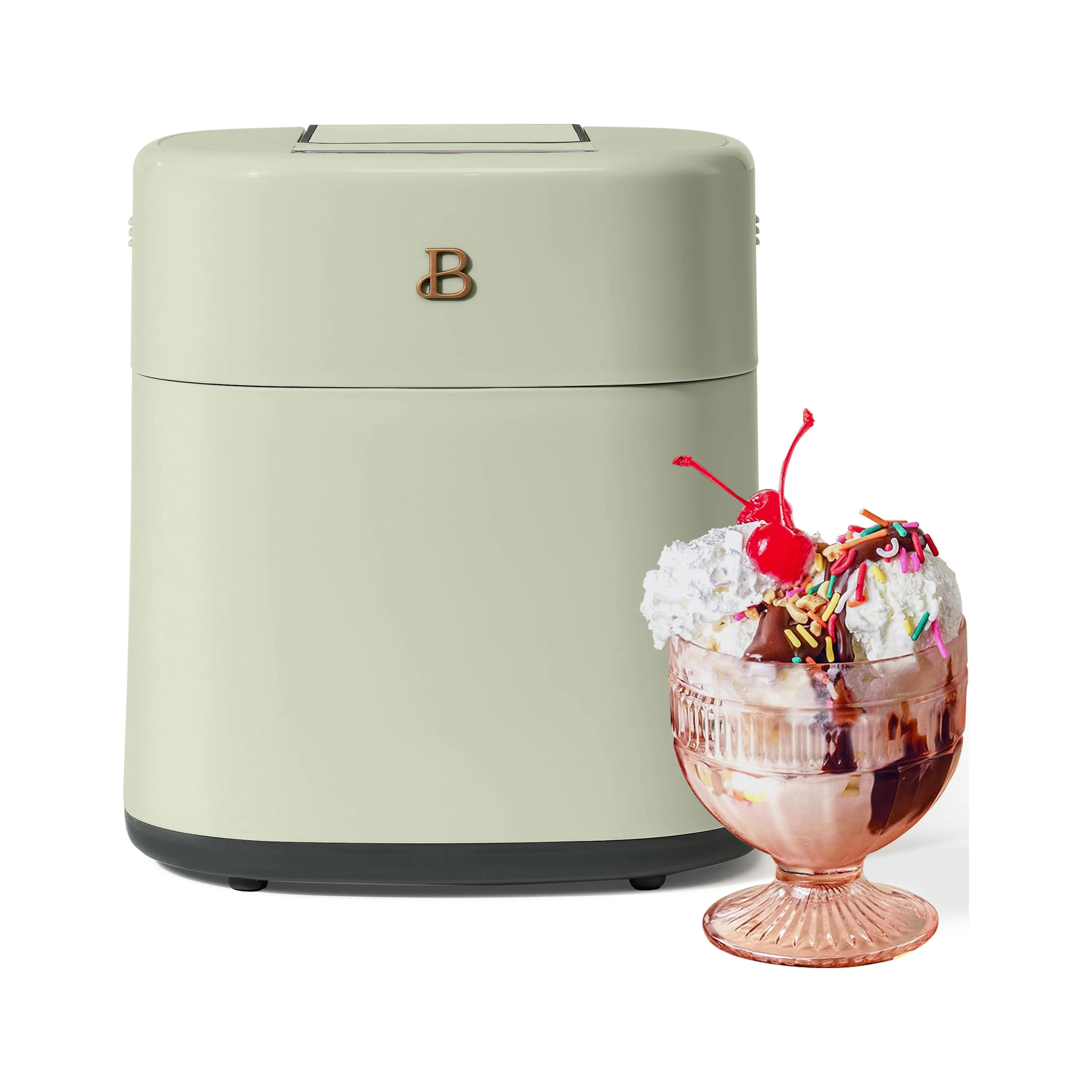 Beautiful Ice Cream Maker de 1,5 Cuartos con Pantalla Táctil, Verde Salvia by Drew Barrymore | Walmart (US)