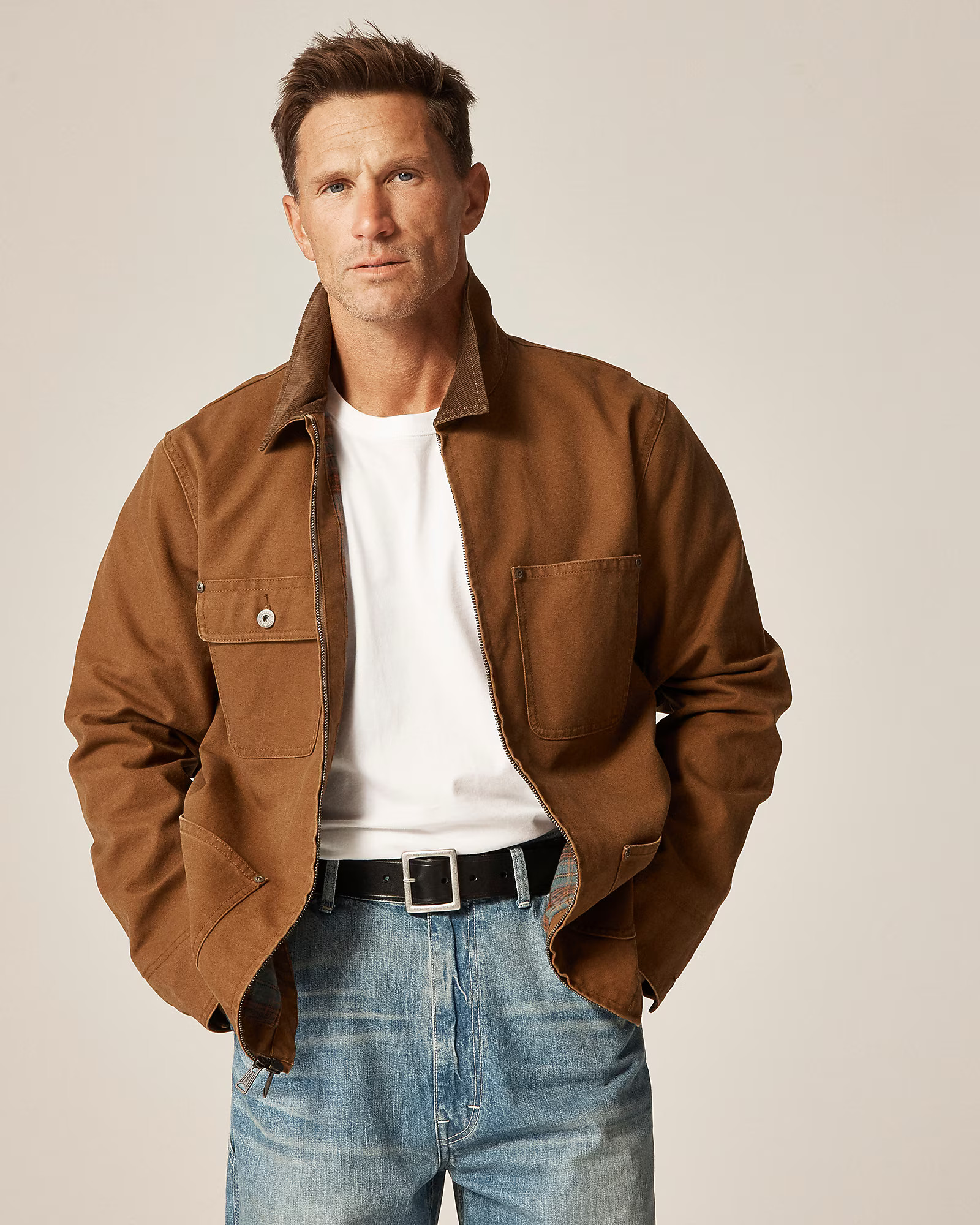 Wallace &amp; Barnes duck canvas utility jacket | J. Crew US