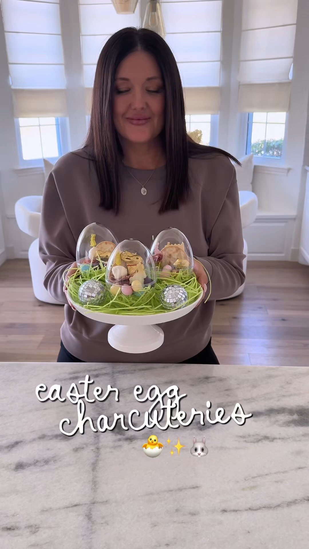 Easter egg charcuterie cups 🐣

such a fun little hosting idea for easter brunch or spring parties. everyone gets their own mini charcuterie inside a clear egg.

I linked the eggs, fillers, and everything I used here.

#LTKvlog #LTKHome #LTKSeasonal