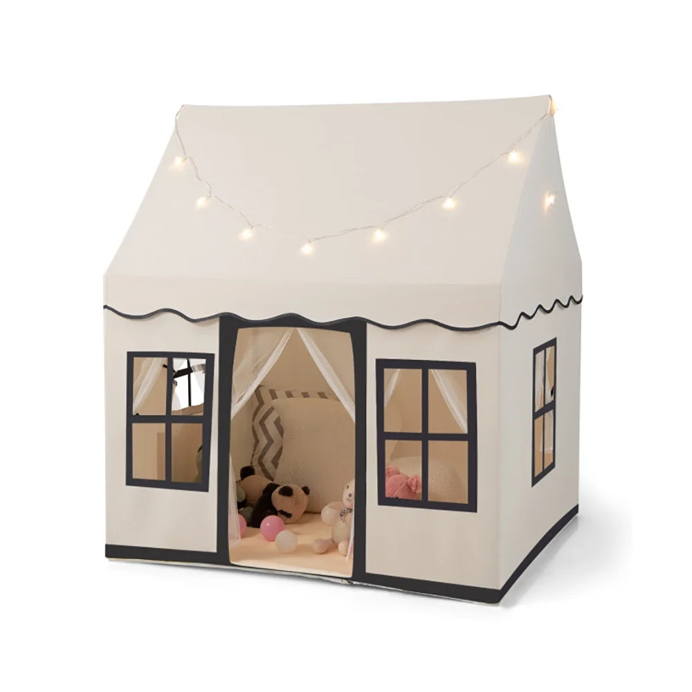 CIPACHO Toddler Large Playhouse with Star String Lights, Holiday Birthday Gift for Kids Ages 2-6,... | Walmart (US)