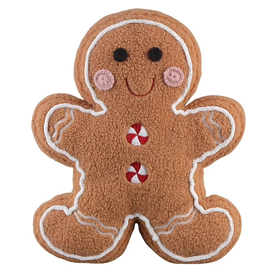 New!Red Shed  Gingerbread Man Christmas Throw Pillow, 15 in. | Tractor Supply