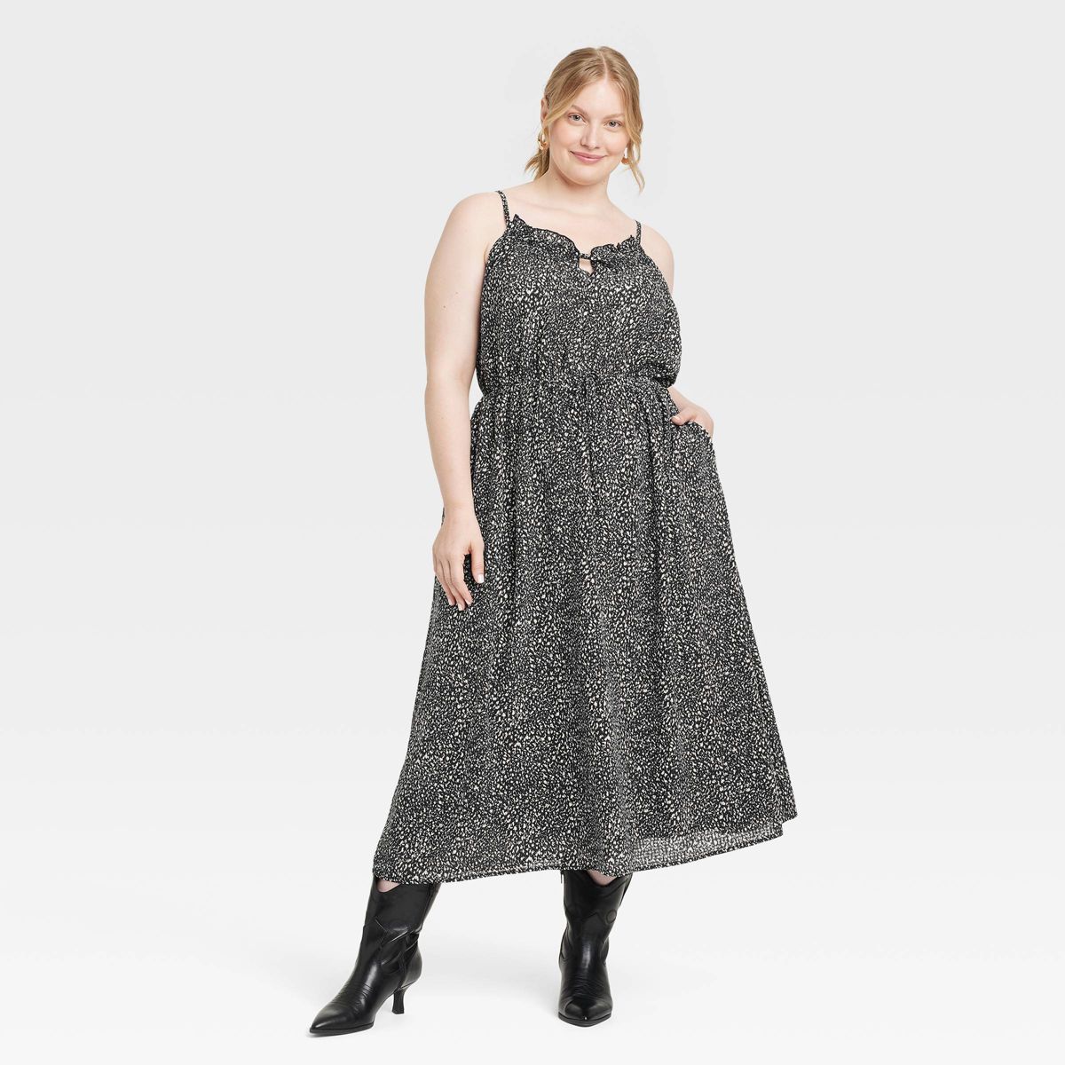 Women's Smocked Midi Sundress - Universal Thread™ | Target