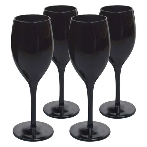 Artland Midnight Wine Glass - Set of 4 | Walmart (US)