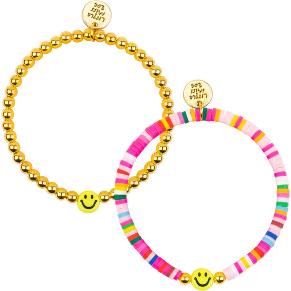 Bracelet Set, Smiley | Maisonette