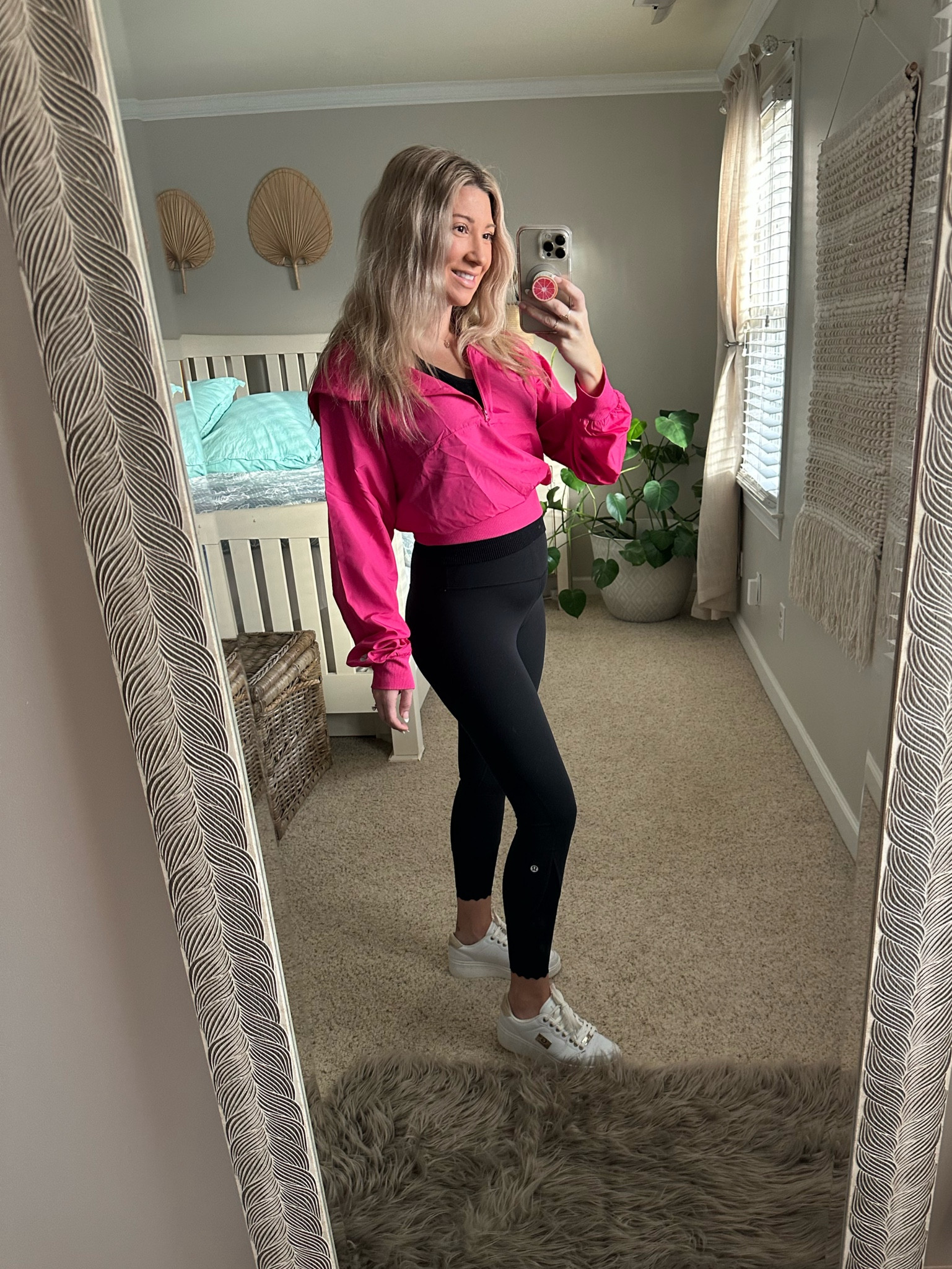 Favorite wind breaker zip up from Amazon. Love the hot pink color. It's so fun and bright 

#LTKtravel #LTKfit #LTKbump